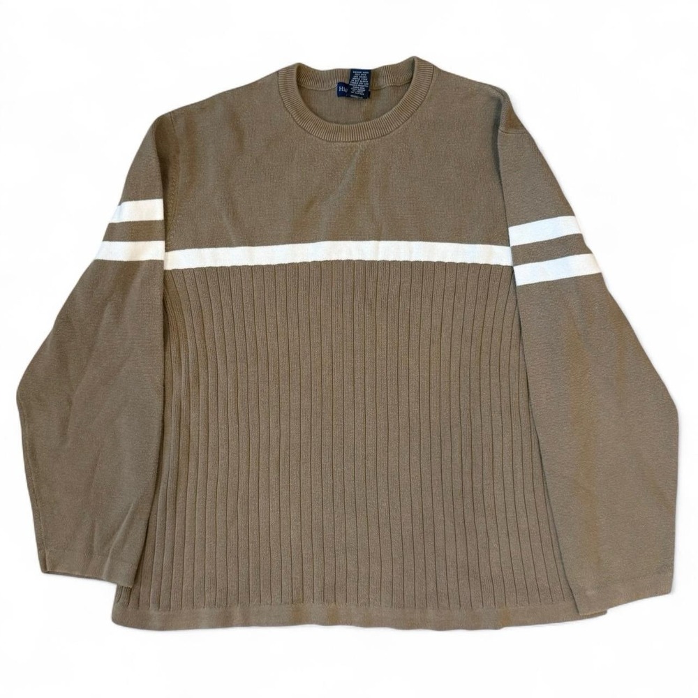 Vintage High Sierra Striped Sweatshirt Mens Size XL Skater Surfer Preppy 90s Y2K